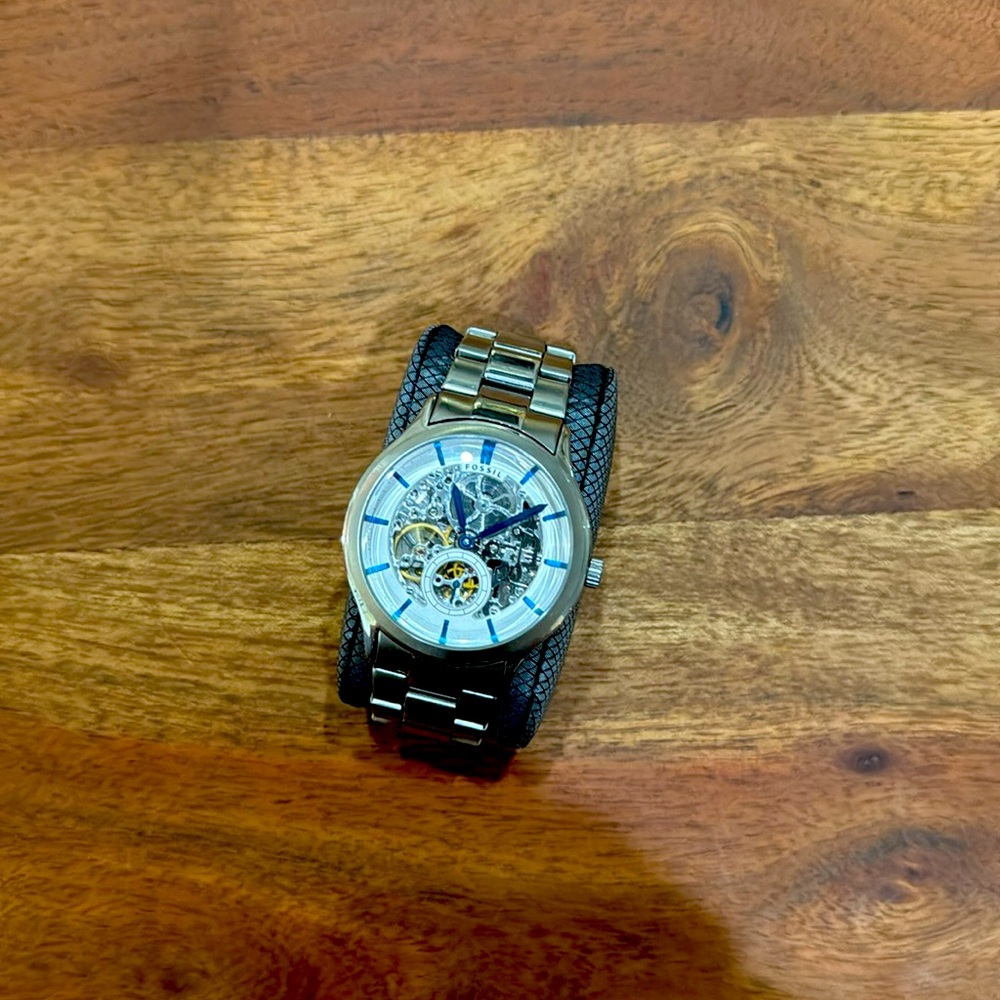 Fossil 3-hand automatic watch